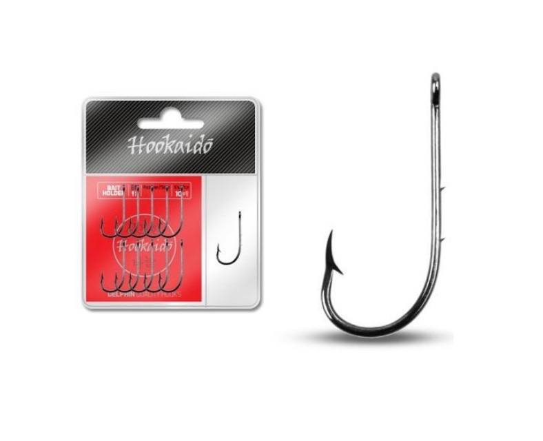 

Рыболовные крючки Delphin Hookaido Baitholder Hooks 12, 10 шт., Hookaido Baitholder Hooks