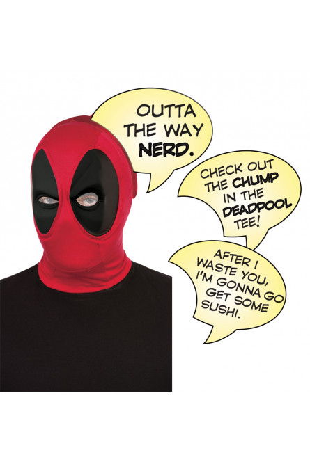 

Маска Дэдпула с облачком, Красный, 9571068