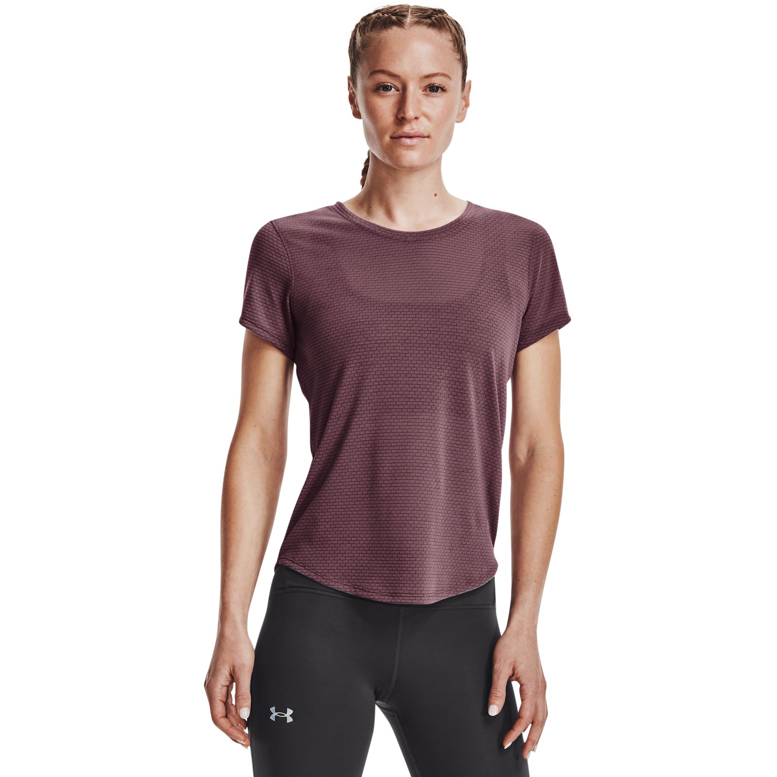 

Футболка женская Under Armour 1361371-554 фиолетовая S/M, 1361371-554