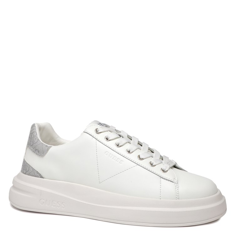 

Кеды мужские Guess FMPVIBLEA12 белые 43 EU, Белый, FMPVIBLEA12
