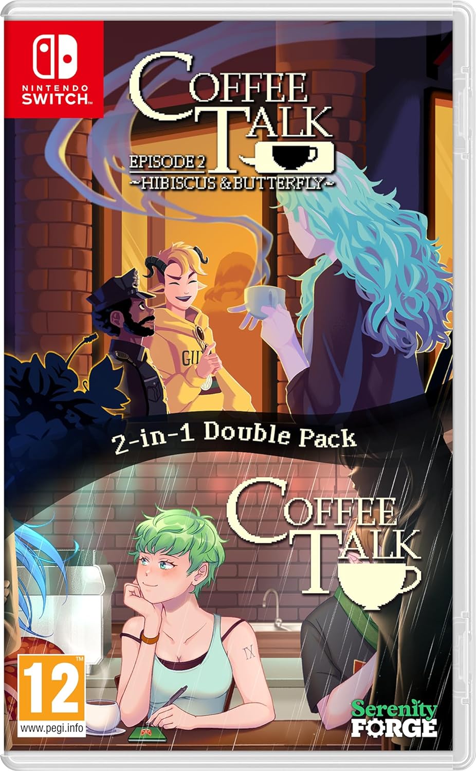 Игра Coffee Talk 1 2 Double Pack Nintendo Switch русские субтитры 6090₽