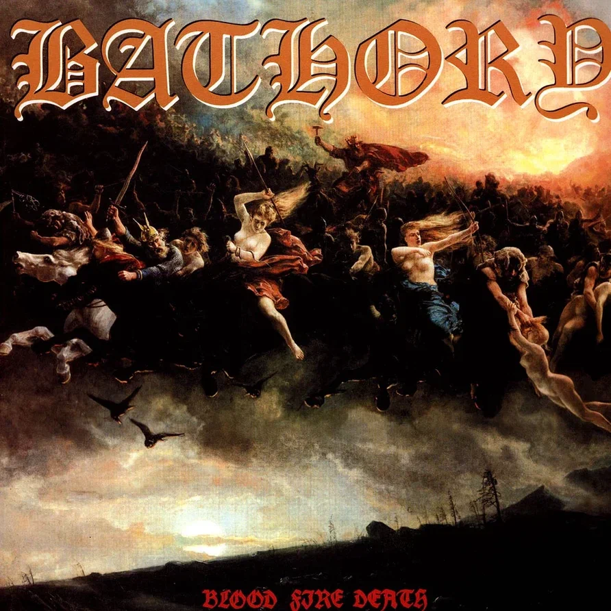 

Bathory Blood Fire Death LP