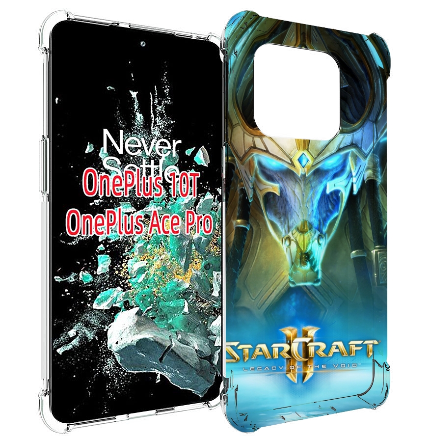 

Чехол MyPads StarCraft II Legacy of the Void для OnePlus 10T, Прозрачный, Tocco