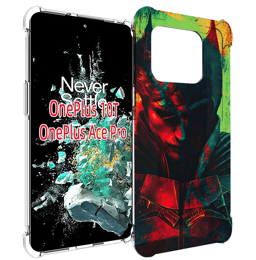 

Чехол MyPads The Batman для OnePlus 10T, Прозрачный, Tocco
