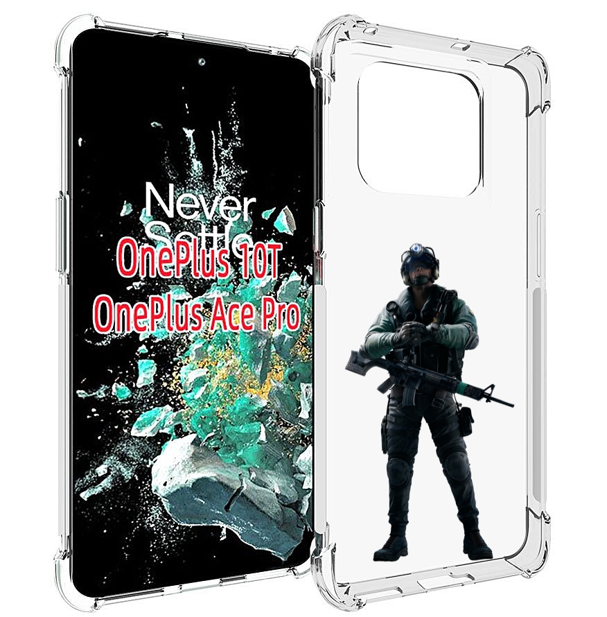 

Чехол MyPads Tom-Clancy's-Rainbow-Six-2 для OnePlus 10T, Прозрачный, Tocco