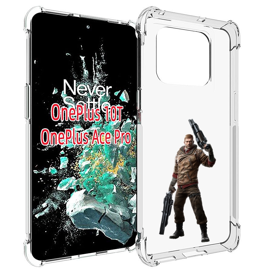 

Чехол MyPads Wolfenstein для OnePlus 10T, Прозрачный, Tocco