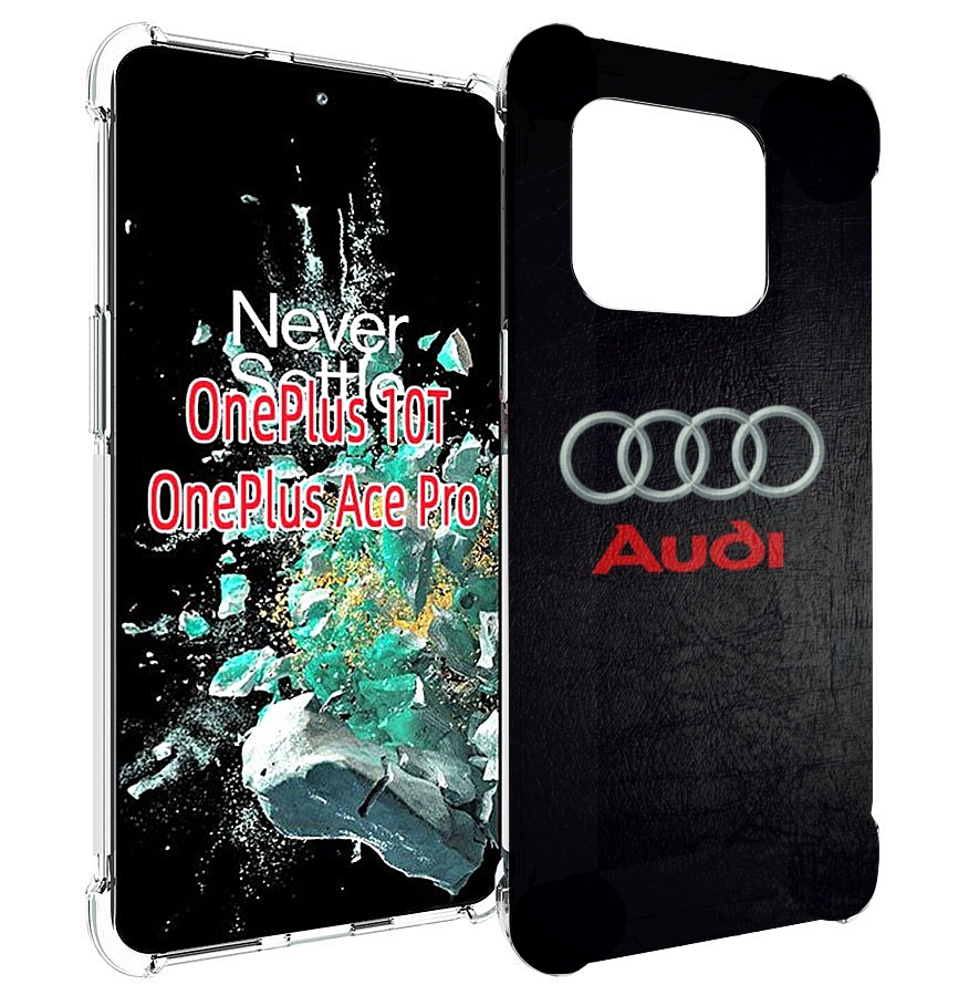 

Чехол MyPads audi 6 мужской для OnePlus 10T, Прозрачный, Tocco