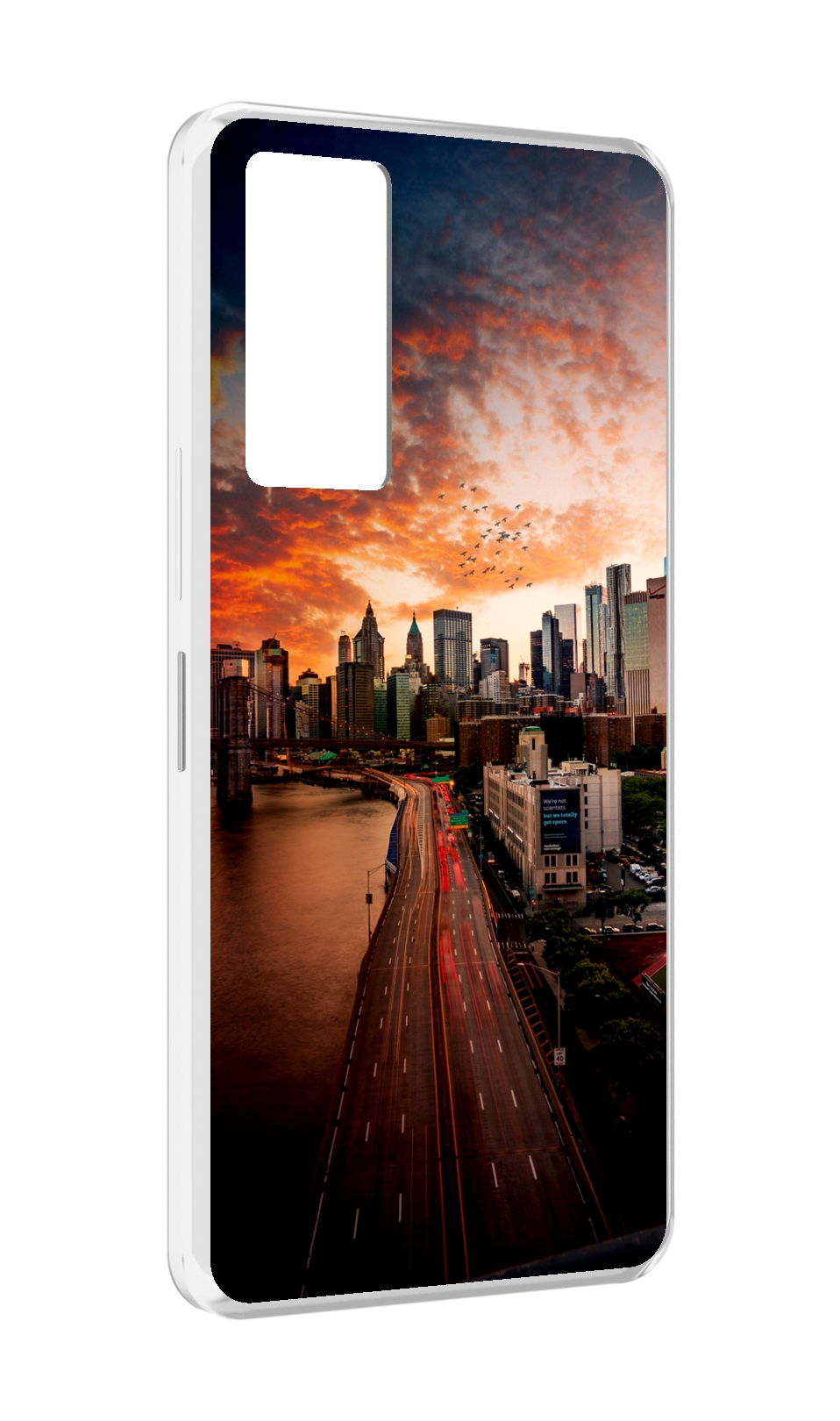 

Чехол MyPads американский город фото для Infinix Note 11, Прозрачный, Tocco