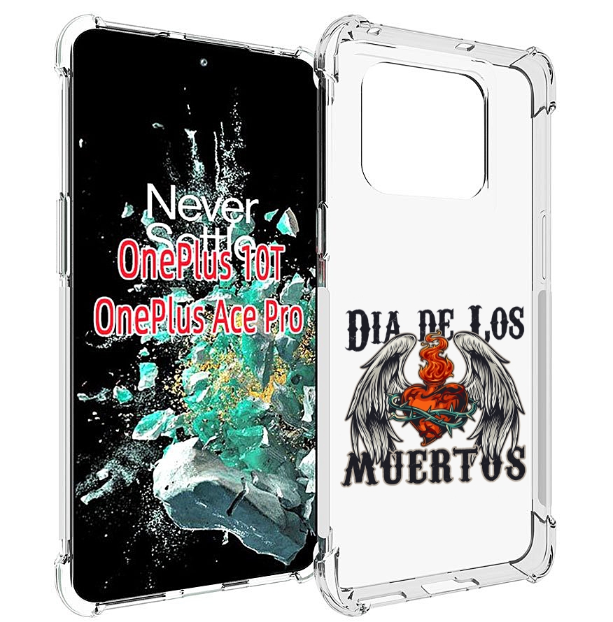 

Чехол MyPads burning-heart для OnePlus 10T, Прозрачный, Tocco