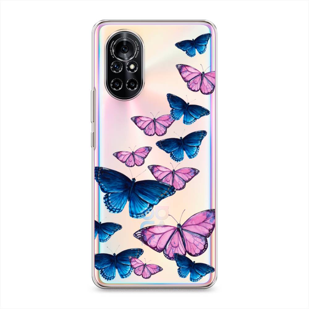 фото Чехол awog "полет бабочек" для huawei nova 8