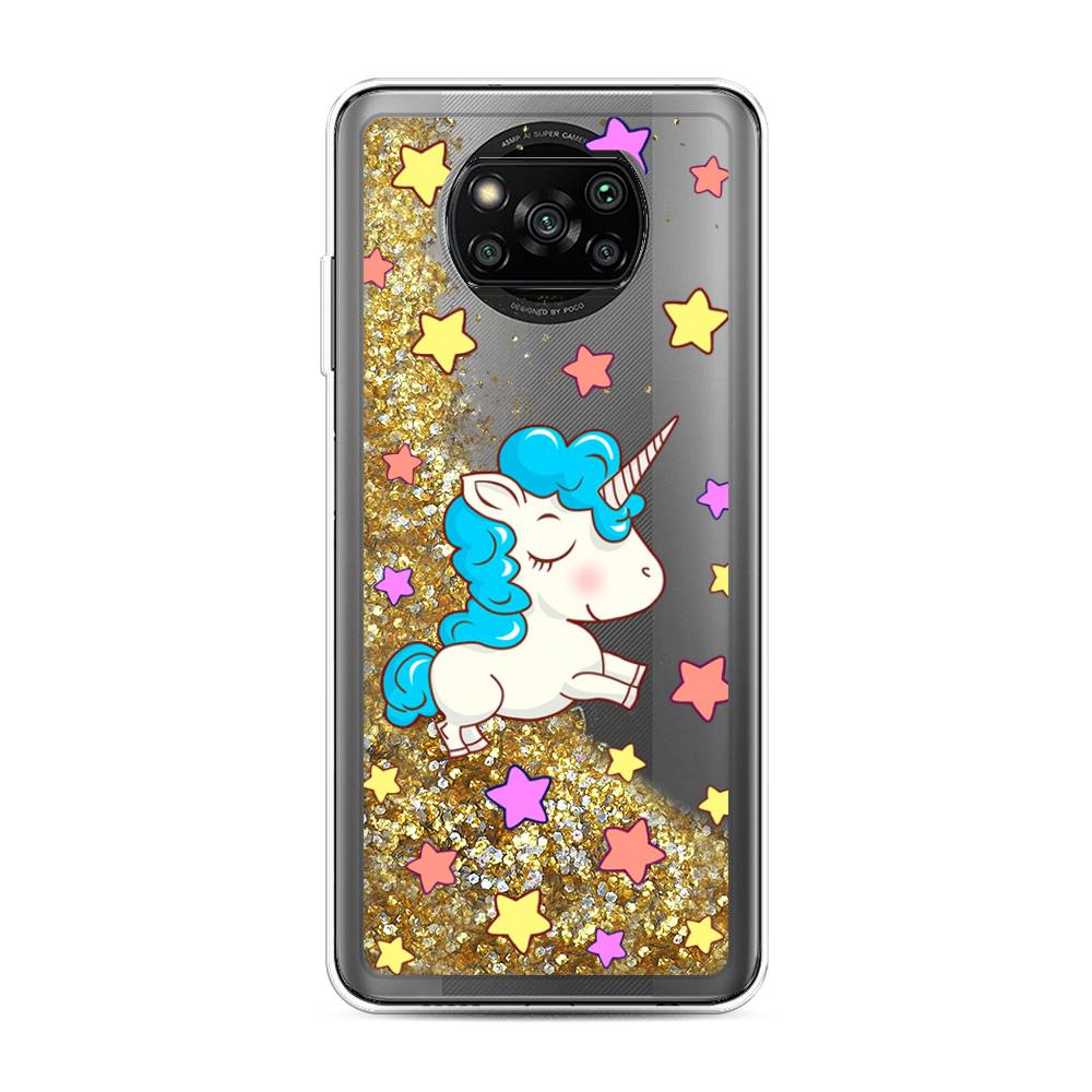 

Чехол Awog на Poco X3/X3 Pro "Звездный единорог", 310690-1