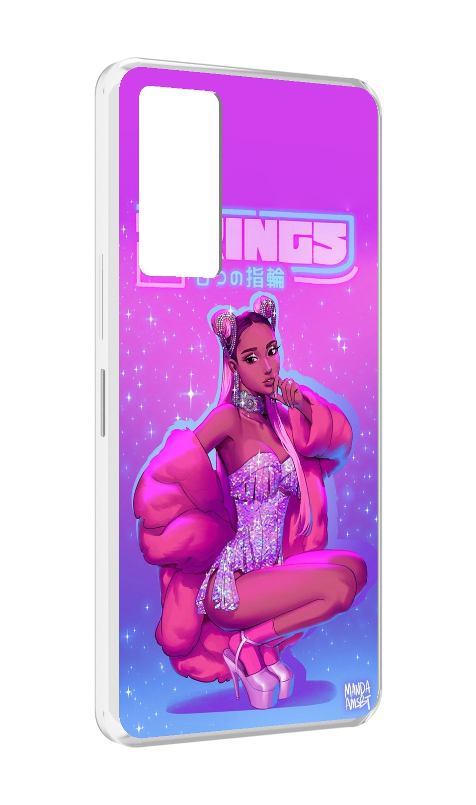 

Чехол MyPads ариана-гранде для Infinix Note 11, Прозрачный, Tocco