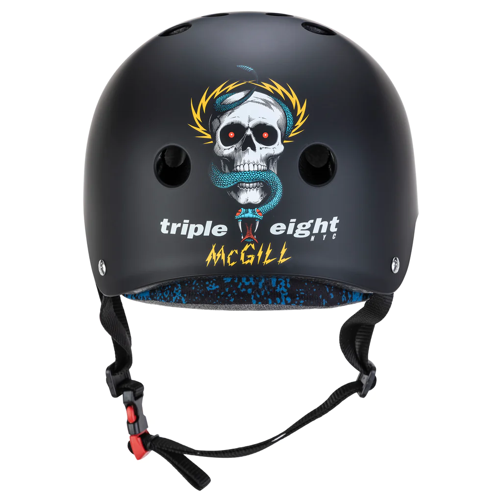 

Шлем Triple 8 THE Certified Sweatsaver Helmet MCGILL, XS/S, Черный, Triple 8 Certified Sweatsaver Helmet