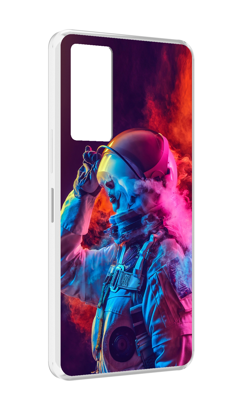 

Чехол MyPads астронавт в дыму для Infinix Note 11, Прозрачный, Tocco