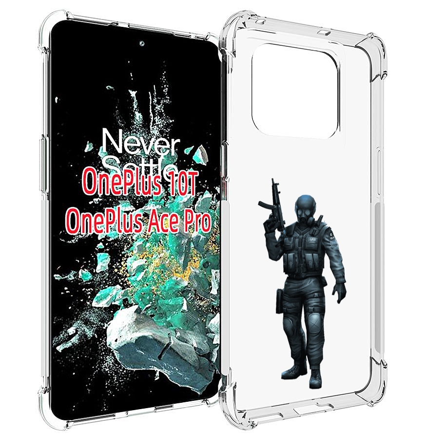 

Чехол MyPads crossfire для OnePlus 10T, Прозрачный, Tocco