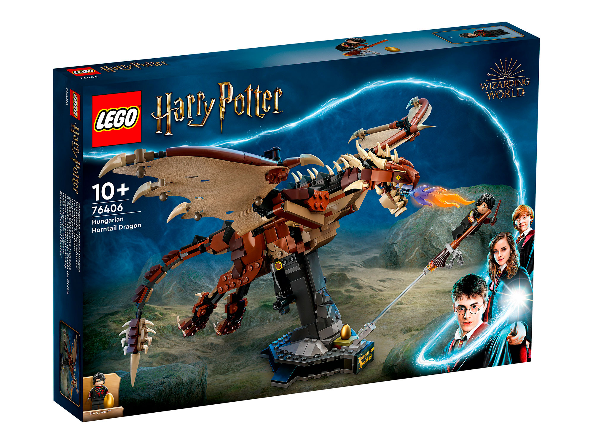 Конструктор LEGO 76406 Harry Potter Венгерская хвосторога, 671 деталь конструктор lego harry potter патронус 754 детали 76414