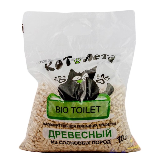 

Впитывающий наполнитель КотЛета древесный, 10 л