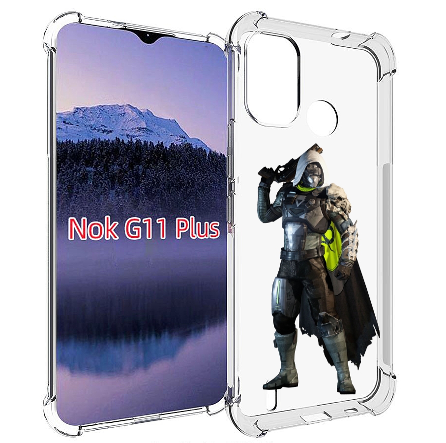 

Чехол MyPads destiny-2-hunter для Nokia G11 Plus, Прозрачный, Tocco