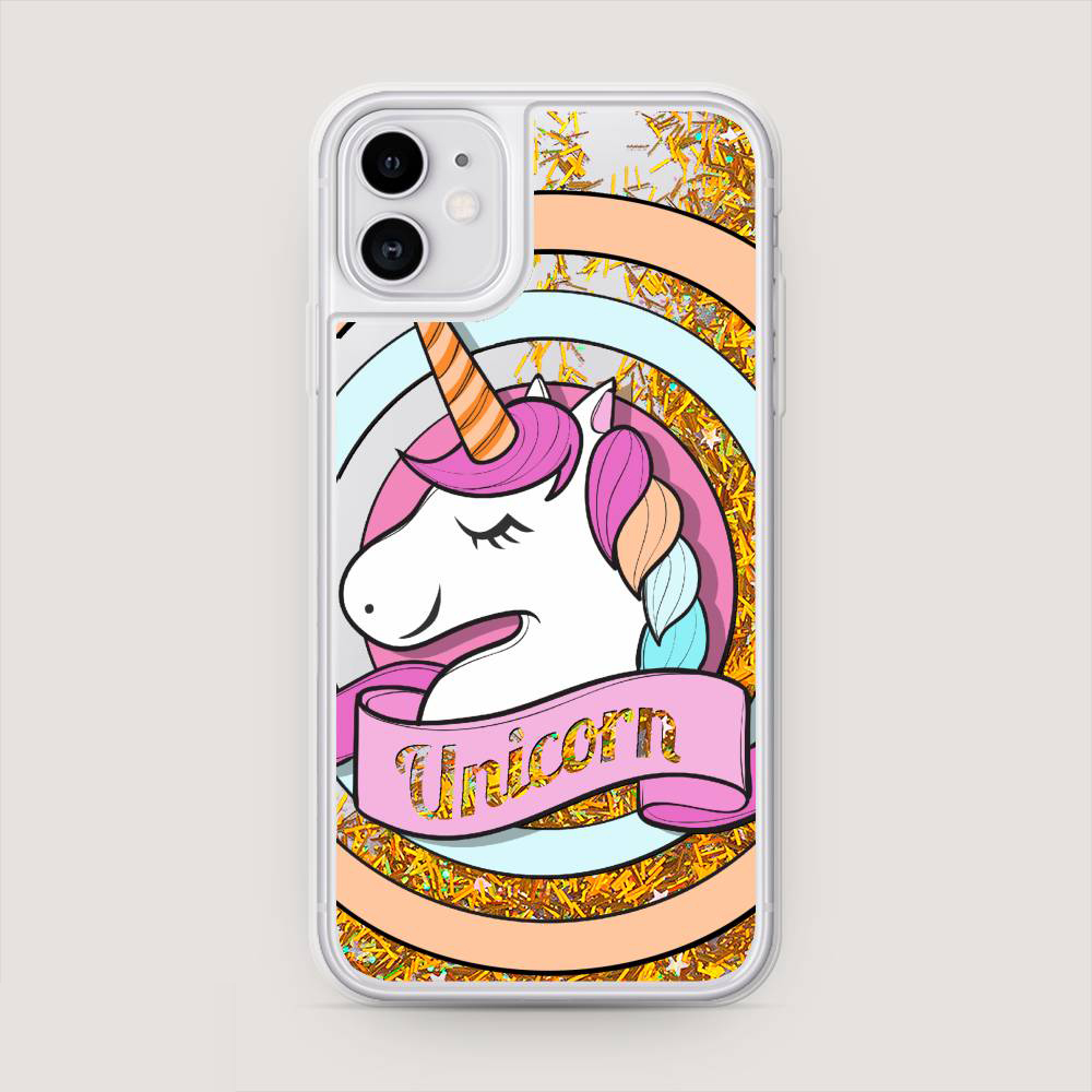 фото Чехол awog для apple iphone 11 "unicorn зефирный"