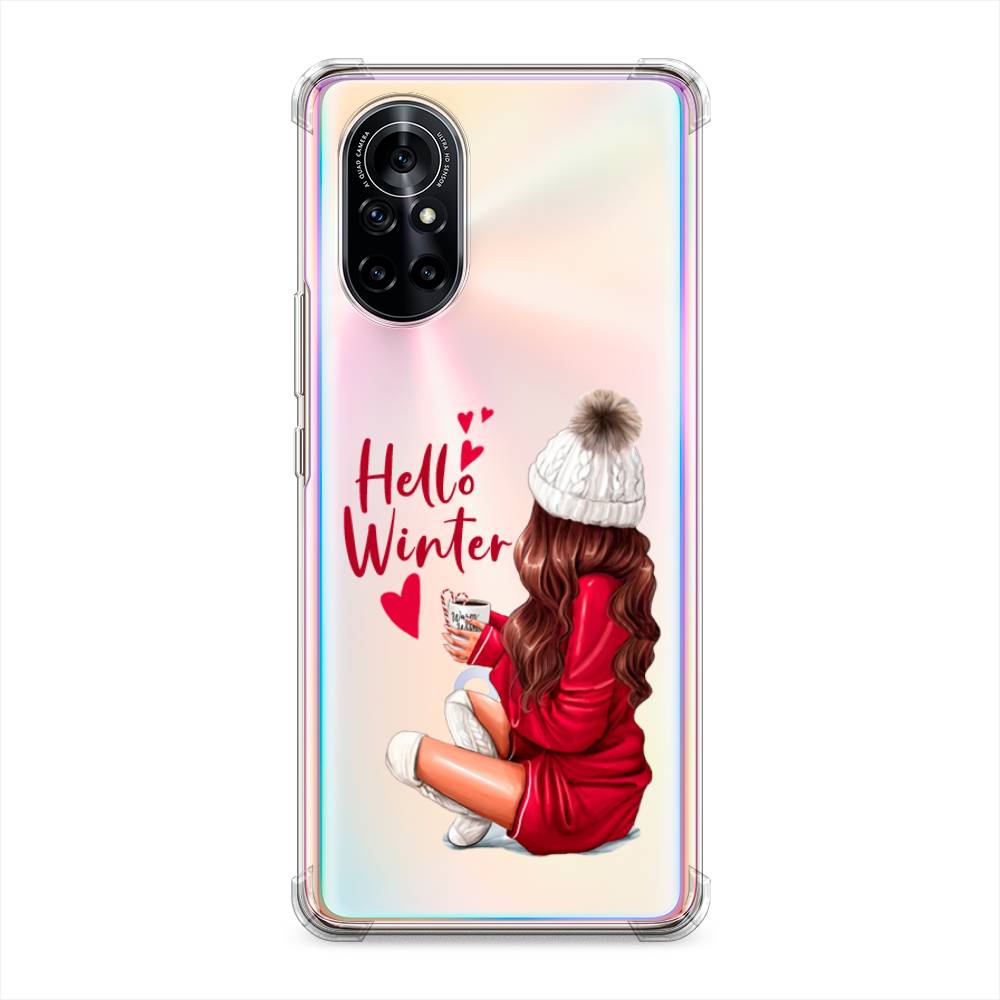 

Чехол Awog на Huawei Nova 8 "Hello winter", Разноцветный