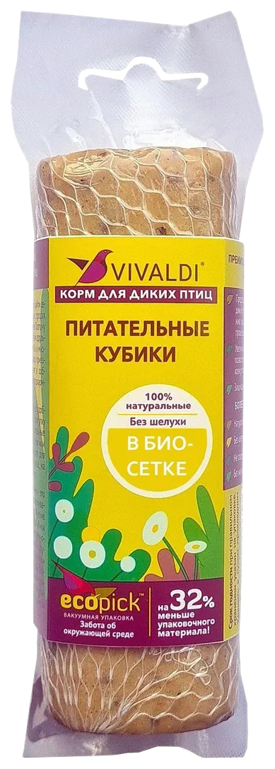 

Лакомство для уличных птиц Vivaldi 95 г х 3 шт