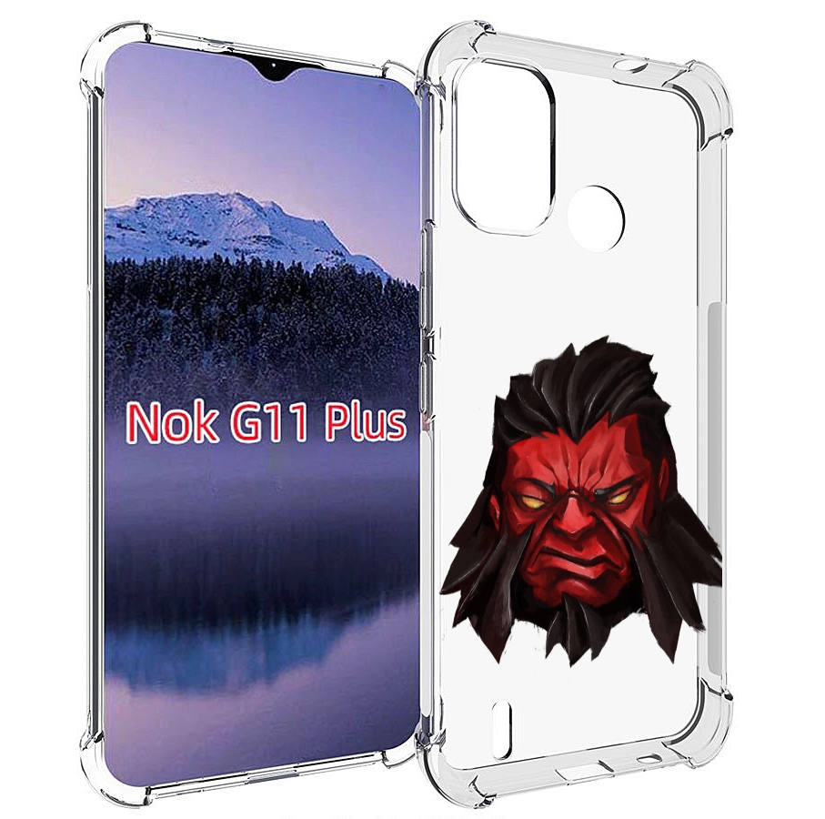 

Чехол MyPads dota-2-axe для Nokia G11 Plus, Прозрачный, Tocco