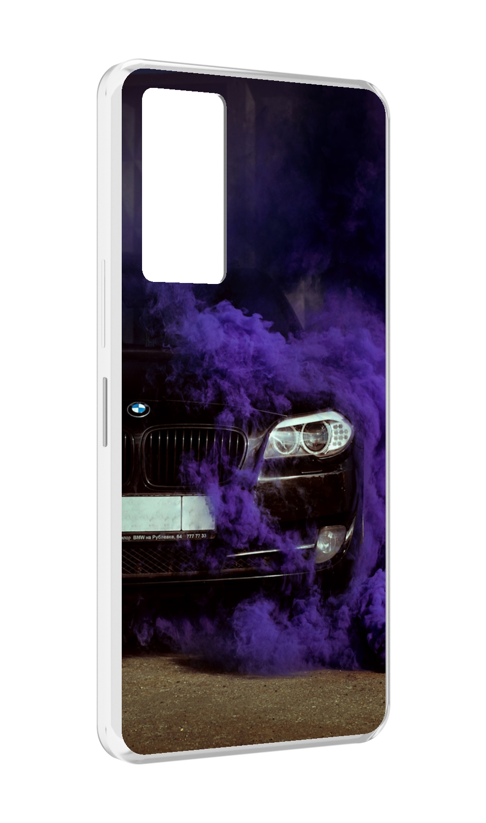 

Чехол MyPads бмв-с-фиолетовым-дымом мужской для Infinix Note 11, Прозрачный, Tocco