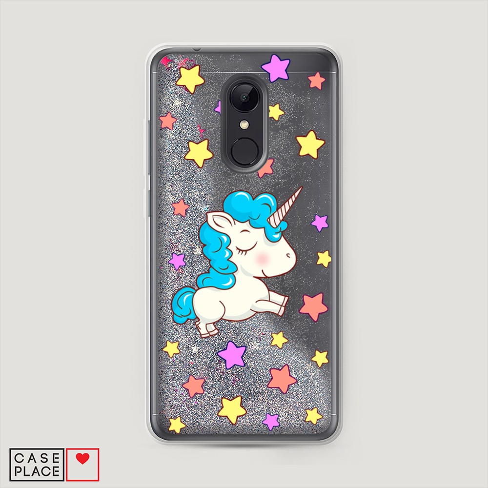 

Чехол Awog на Xiaomi Redmi 5 "Звездный единорог", Разноцветный, 33091-1