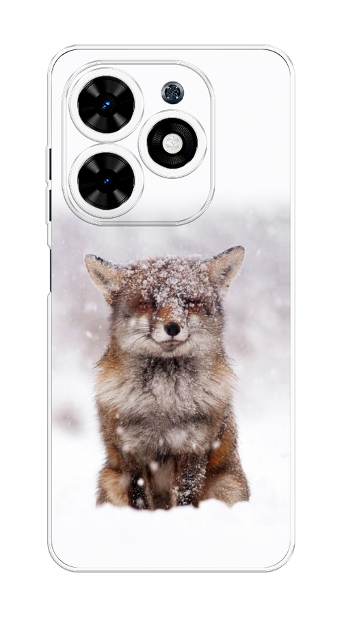 

Чехол на Tecno Spark 20C "Зимняя лиса", 304950-1