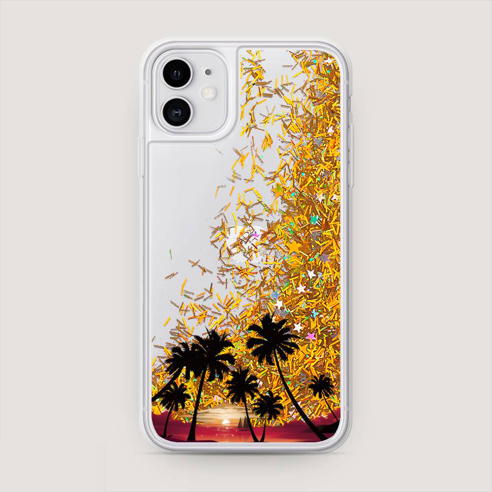 

Чехол Awog для Apple iPhone 11 "Закат и пальмы", 12190-1