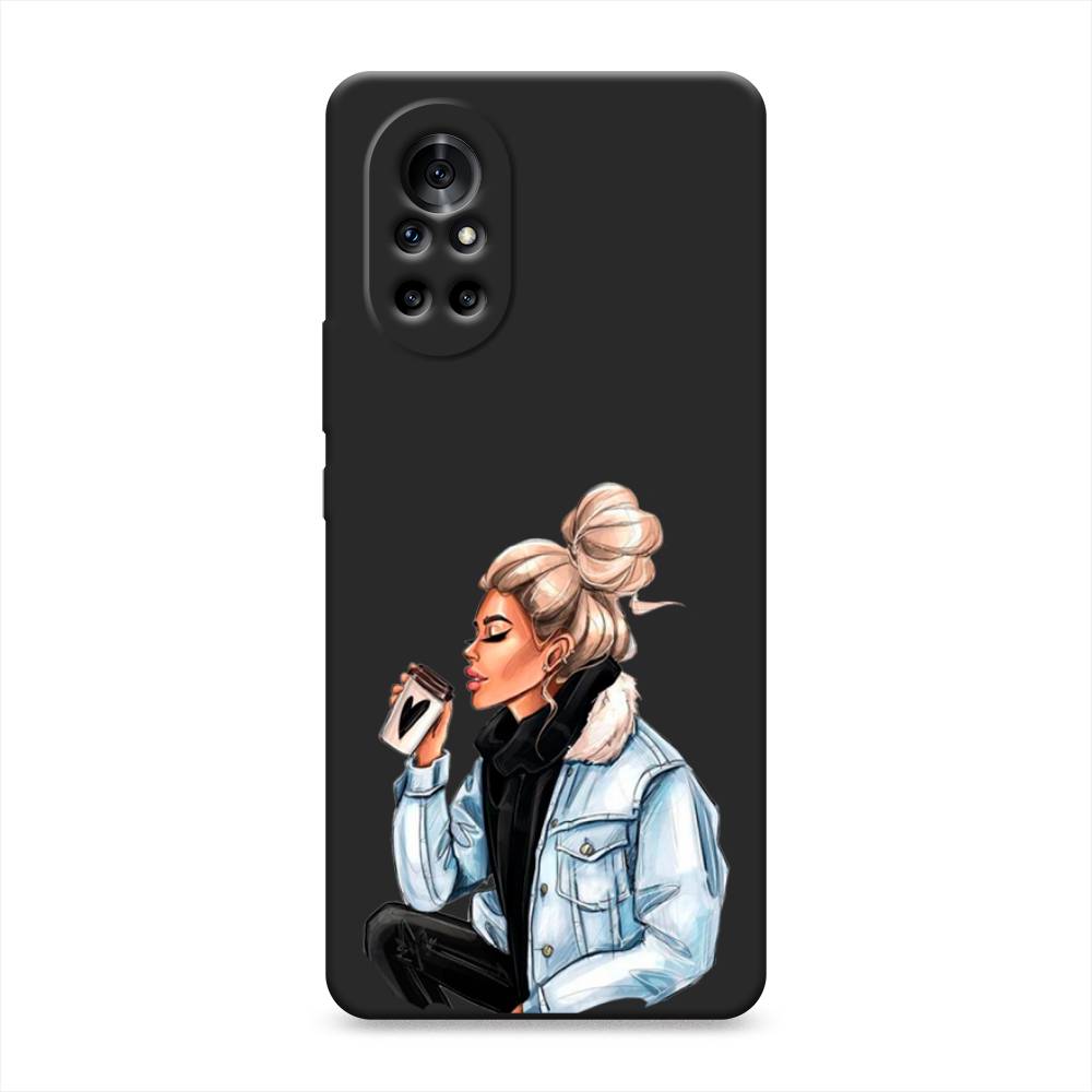 

Чехол Awog на Huawei Nova 8 "Cute girl", Разноцветный, 6105752-1