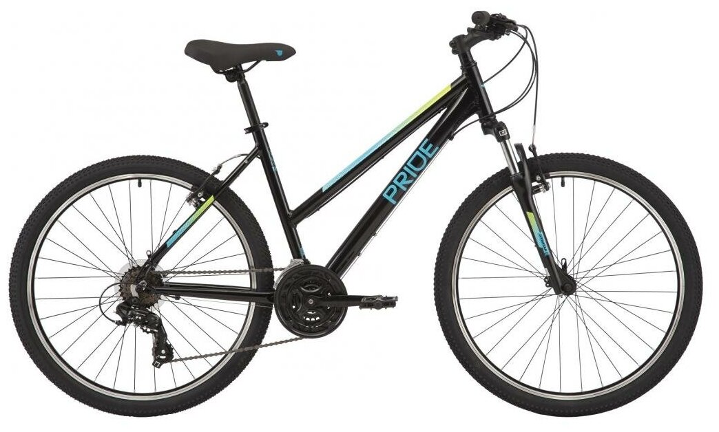 Велосипед Pride Stella 6.1 26 2021 S чёрный