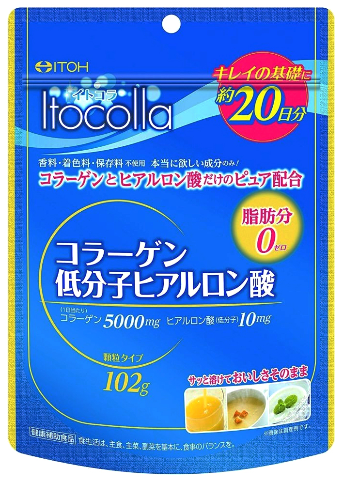 Купить Коллаген с гиалуроновой кислотой ITOH Itocolla порошок пакет 102 г