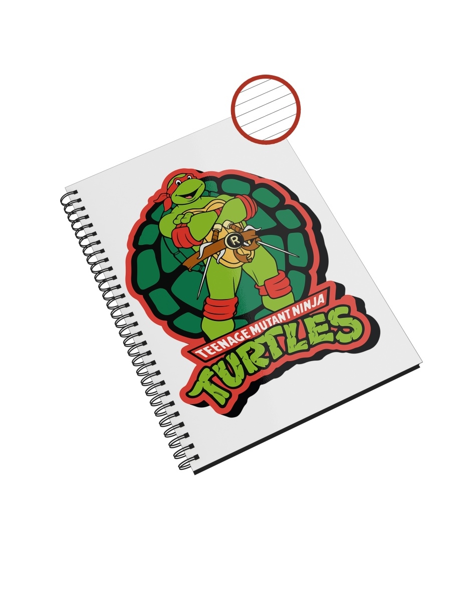 

Блокнот СувенирShop "Черепашки ниндзя/TMNT" NP-MUTN5-A5/3 A5 48 листов в линейку, NP-MUTN5-A5/3