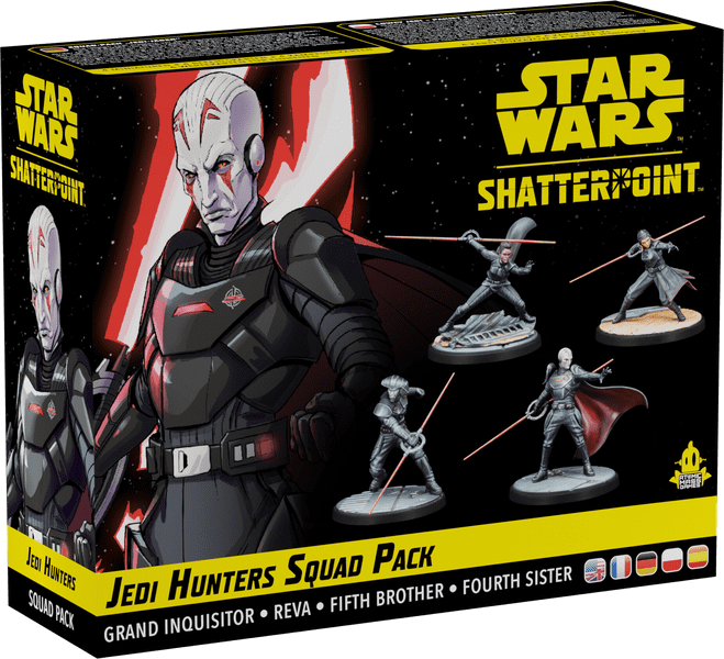 Миниатюра для игры Asmodee Star Wars Shatterpoint: Jedi Hunters Squad Pack охота за темной бесконечностью