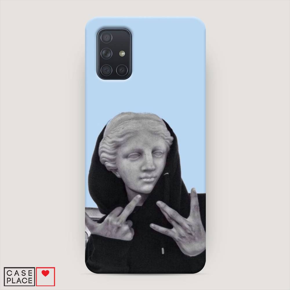 

Пластиковый чехол "SWAG статуя" на Samsung Galaxy A71, 29020-7