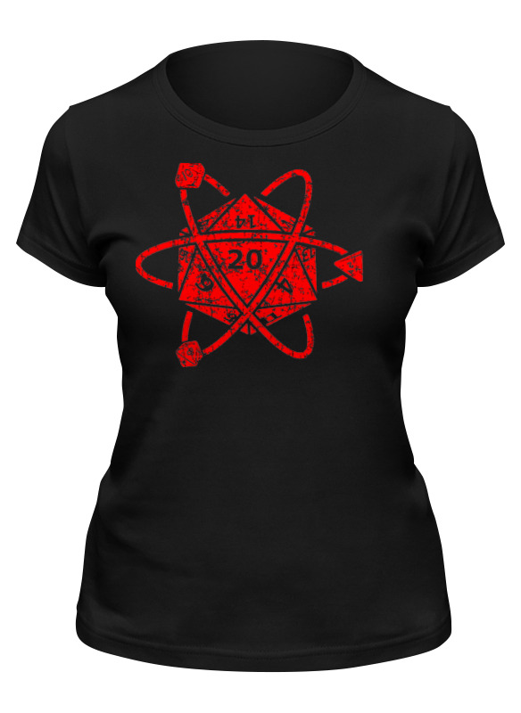 

Футболка женская Printio Dungeons & dragons черная 2XL, Черный, Dungeons & dragons