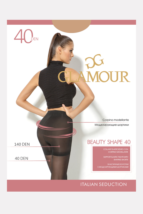 

Колготки женские Glamour 1500067924/1 бежевые, 1500067924/1