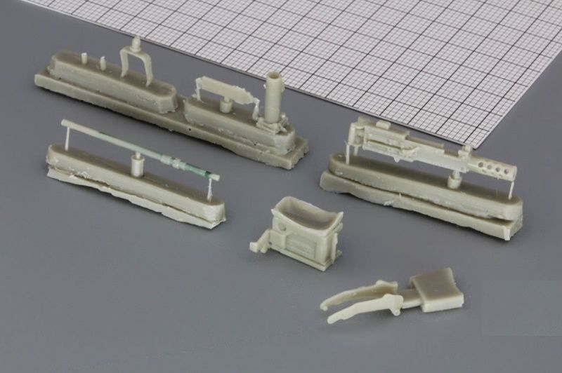 

Крупнокалиберный пулемет Zebrano 1/35 Browning 12,7 mm M2 c люлькой М-142 ZA35237