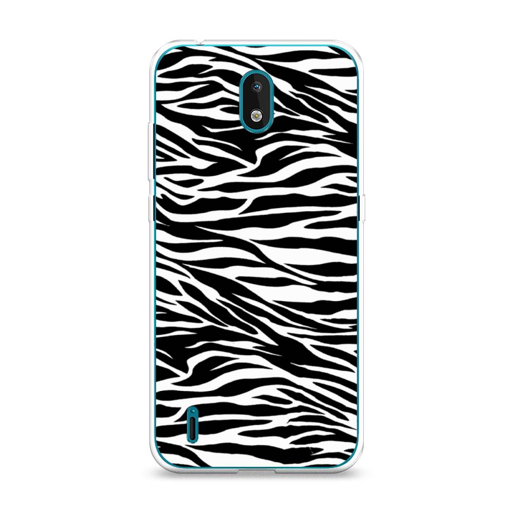 

Чехол Awog на Nokia 1.3 (2020) / Нокиа 1.3 (2020) "Принт зебра", Белый;серый;черный, 123950-7