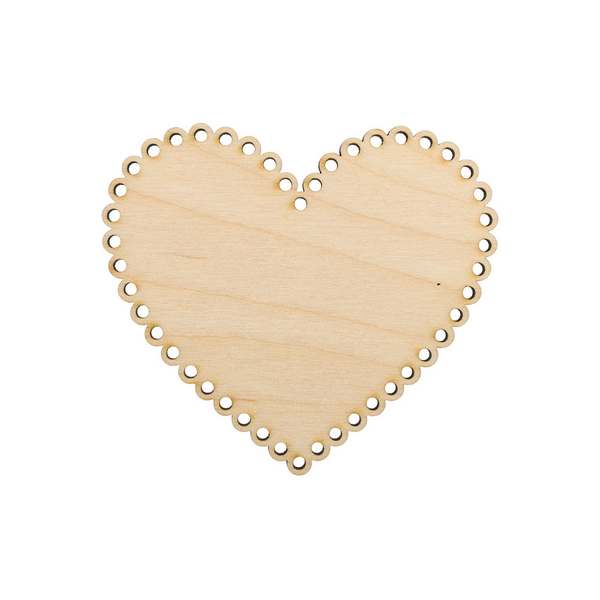 

Mr. Carving Заготовка для декорирования Сердечко декоративное 1 ВД-336, 8x9 см от Mr. Carv
