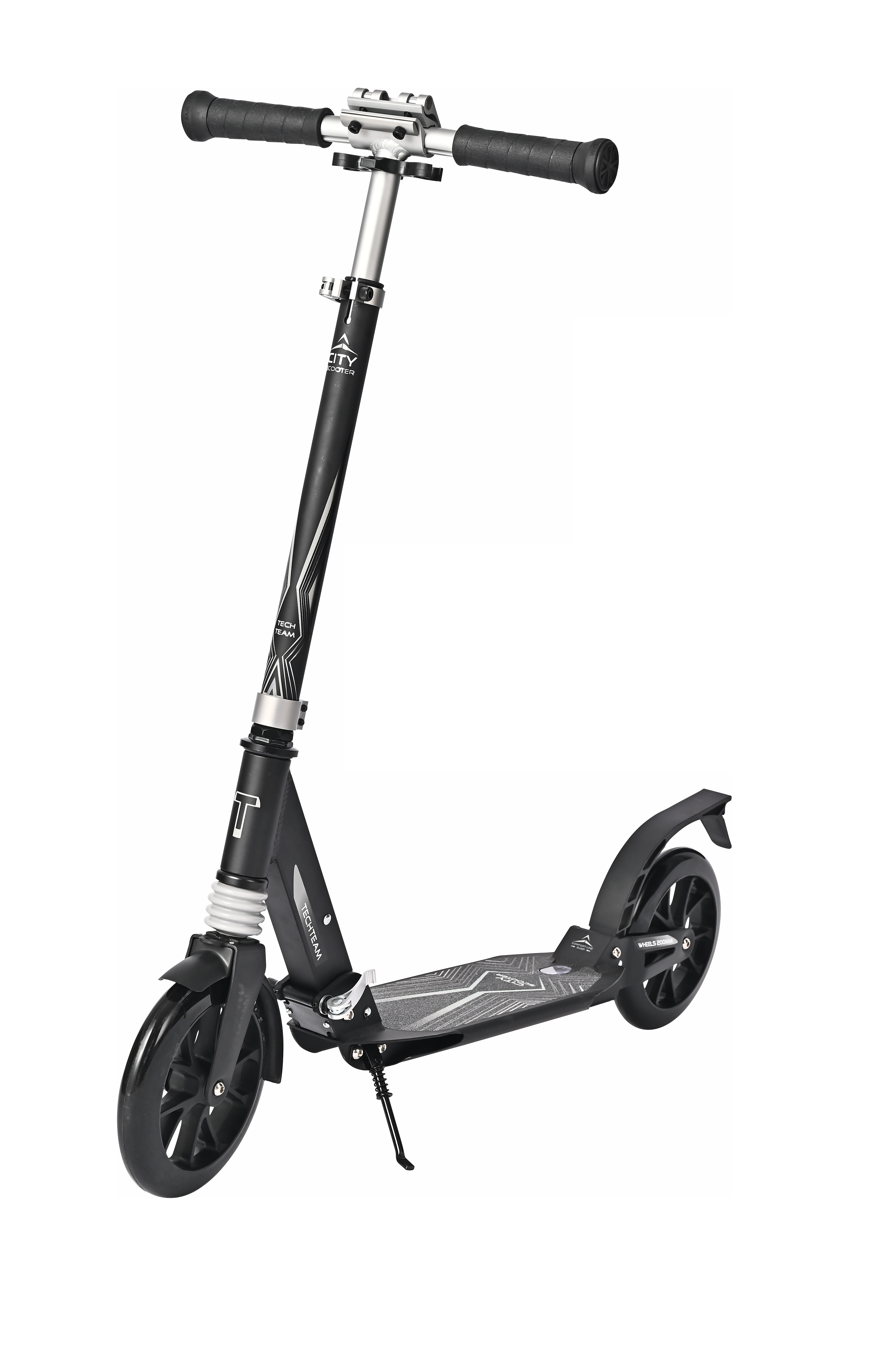 Самокат Tech Team City Scooter Grey двухколесный самокат tech team city scooter 2021