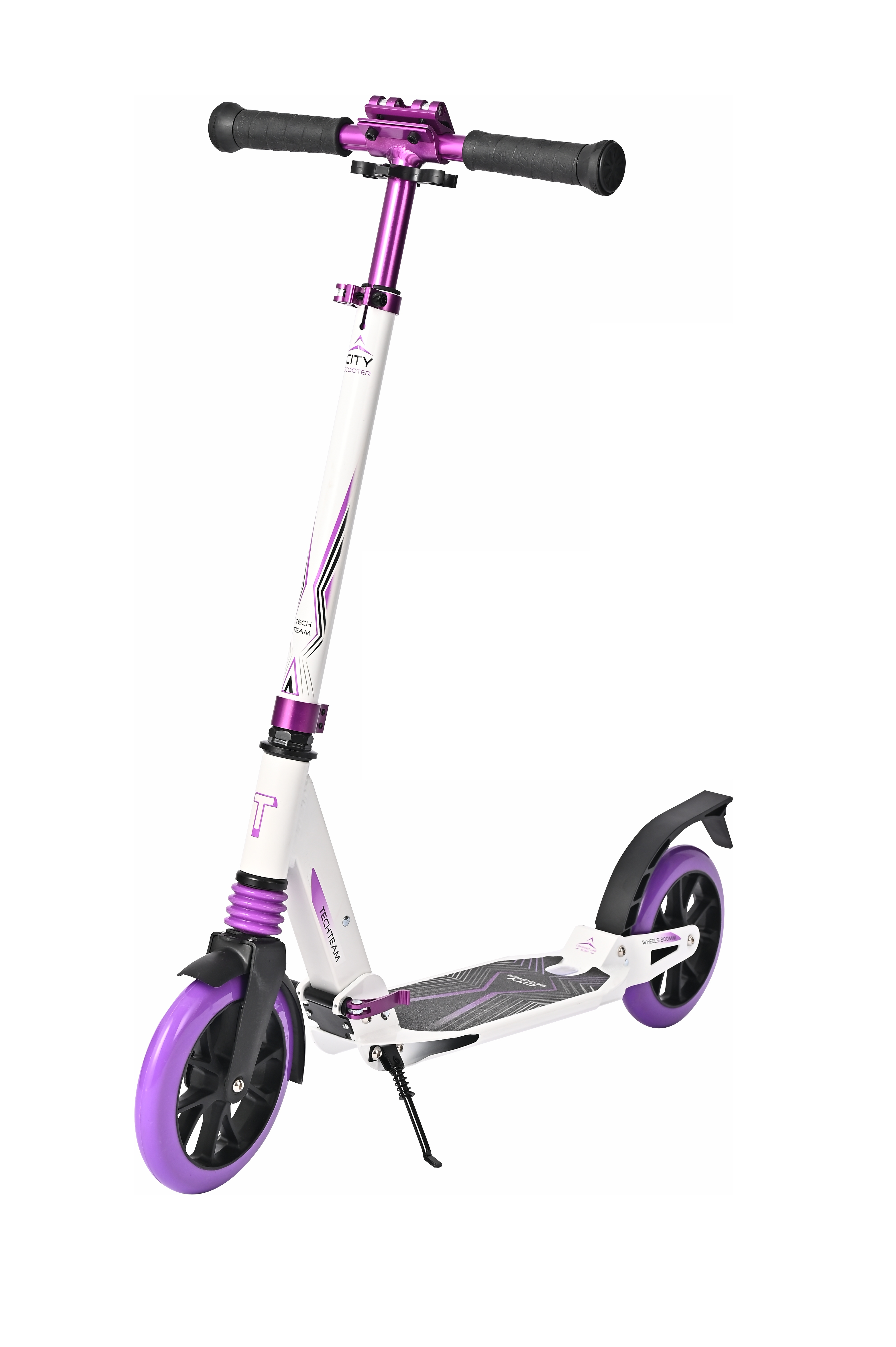 Самокат Tech Team City Scooter Purple самокат tech team city scooter green