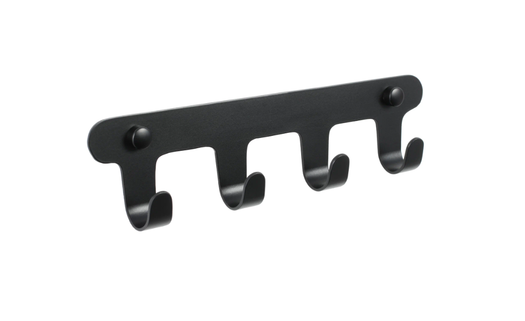

Планка 4 крючка Fixsen PRACTICA, черный FX-805B-4