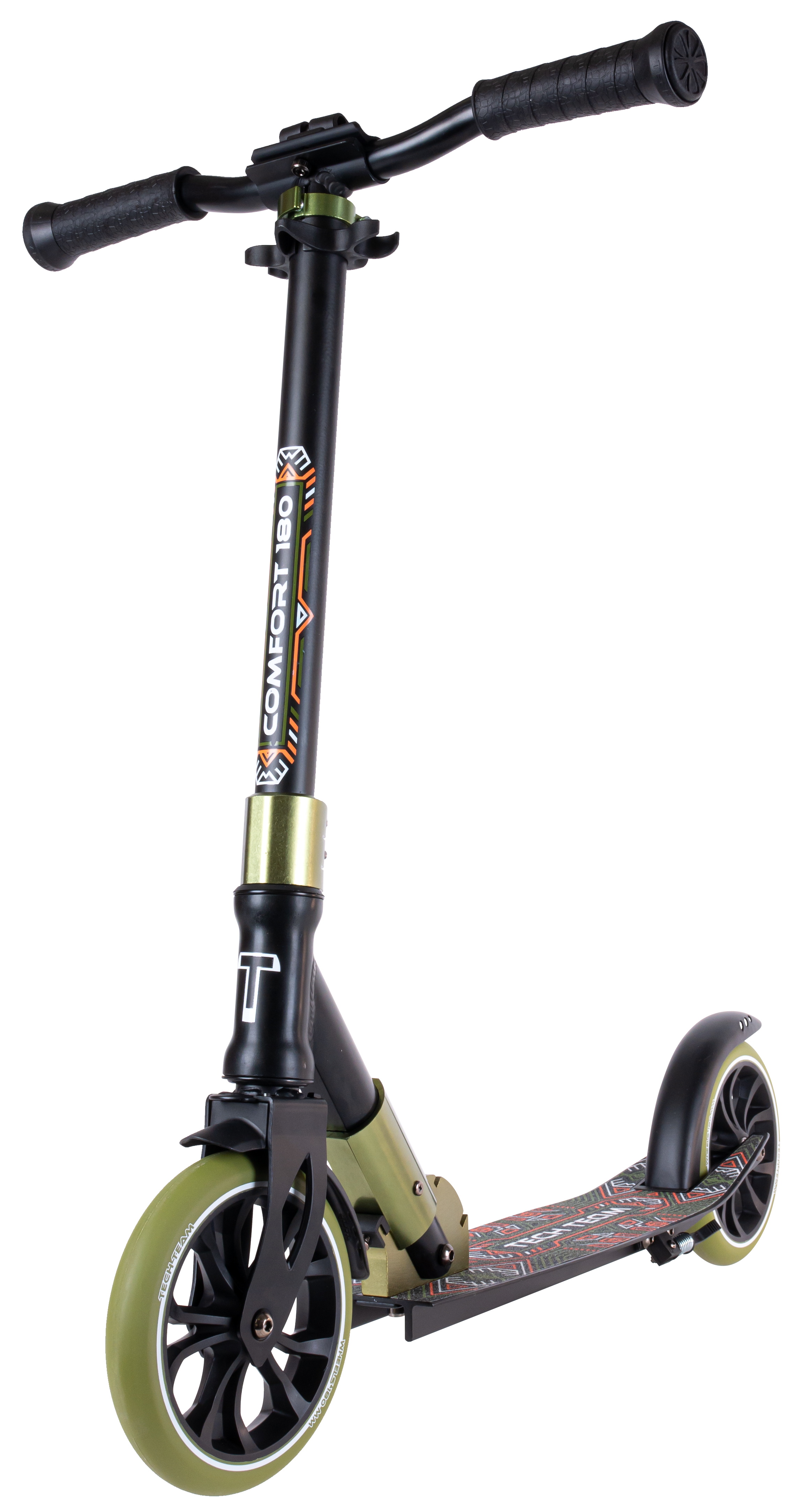 

Самокат Tech Team Comfort 180R Black/Green, Черный;зеленый
