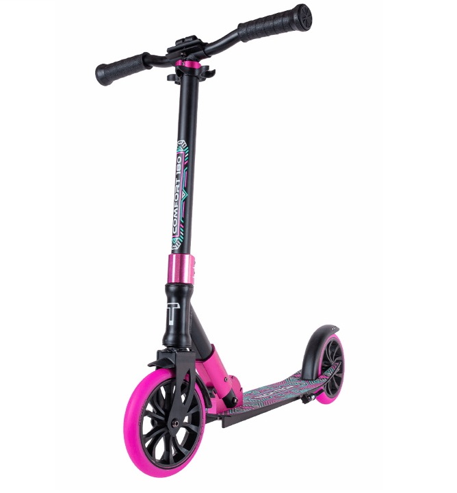 

Самокат Tech Team Comfort 180R black/pink 1/4, Черный;розовый