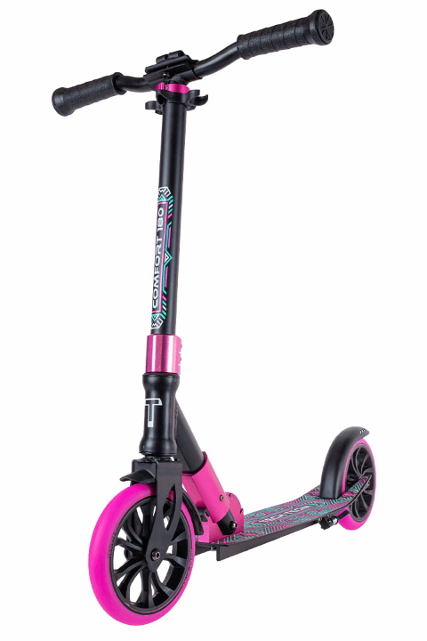 фото Самокат tech team comfort 180r black/pink 1/4