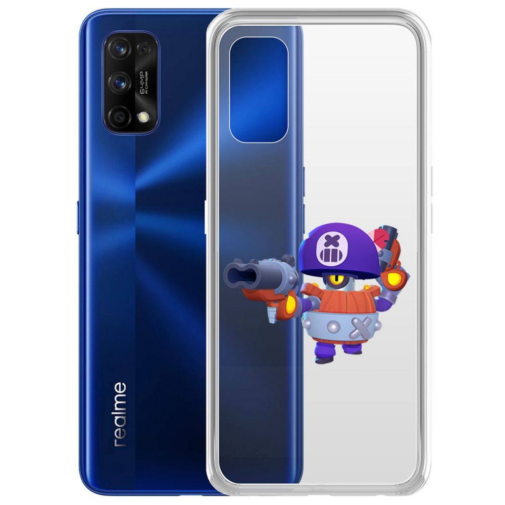 

Чехол-накладка Brawl Stars-Дэррил для Realme 7 Pro