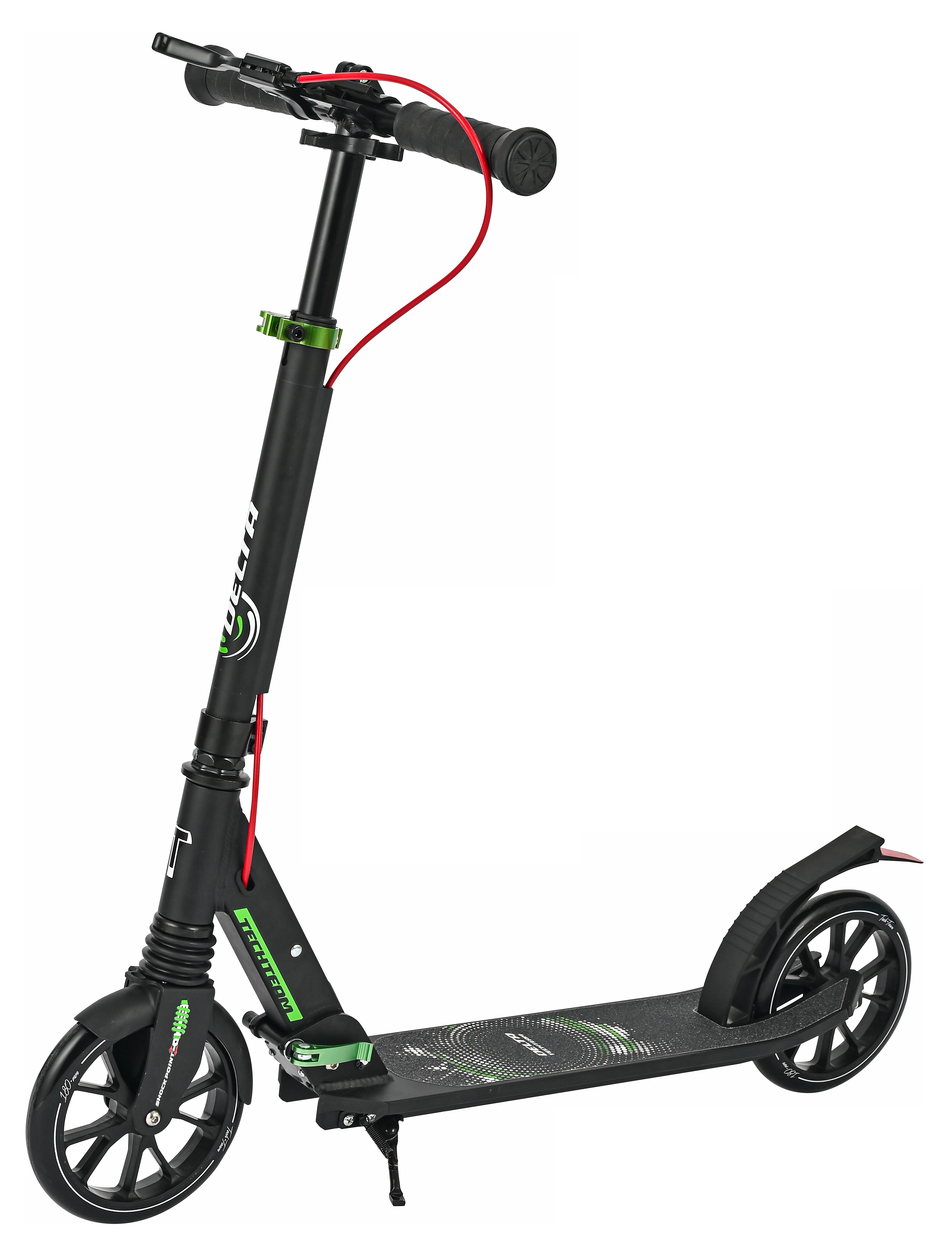 

Самокат Tech Team Delta Black/Green