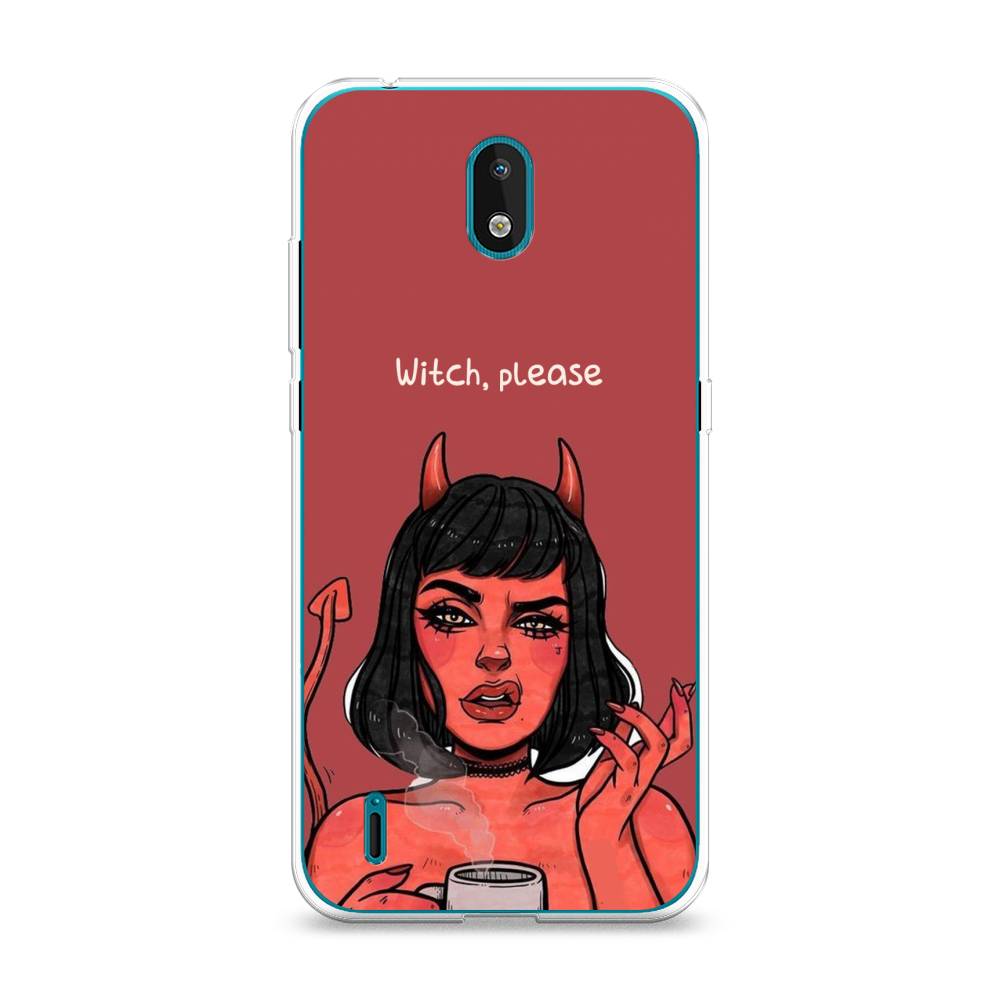 

Чехол Awog на Nokia 1.3 (2020) / Нокиа 1.3 (2020) "Evil Girl", Красный;черный, 123950-6